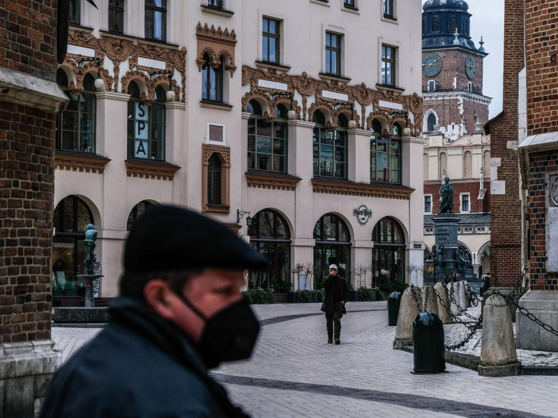 Украинские беженцы захватили квартиру в центре Кракова