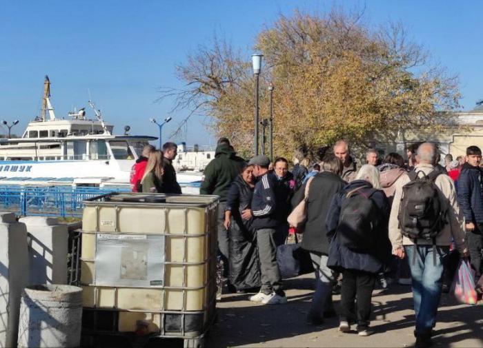 В оккупированной ВСУ части Херсонской области объявлена эвакуация