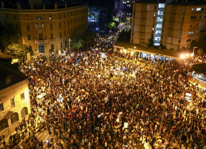 Израильская полиция задержала 18 протестующих